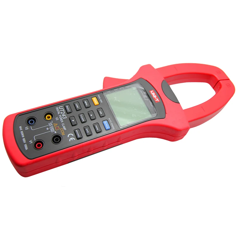 UNI T UT243 измеритель мощности и гармоник True RMS зажим хранение данных USB Передача