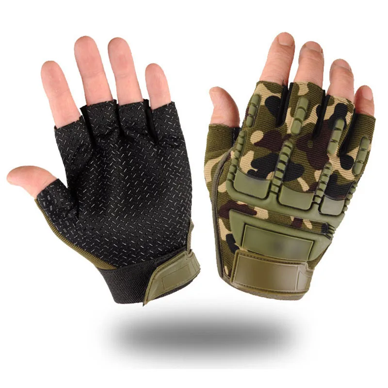 

Winter Camo Commandos Gloves Tactical Military Breathable Gloves Hunting Hiking Motorcycle Equipment CS Shooting Gloves Unisex