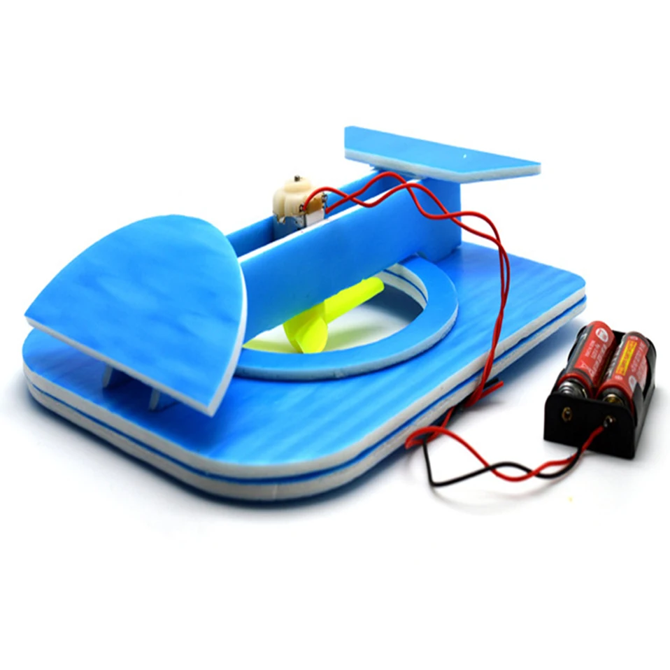 

educational DIY toy hovercraft
