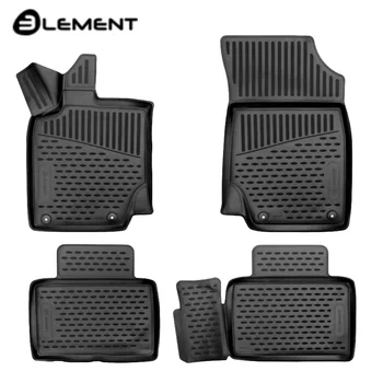 

For Geely Atlas 2017-2019 3D floor mats into saloon 4 pcs/set Element ELEMENT3D7518210k