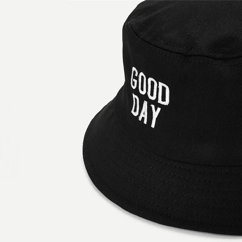 Шляпы с надписью «Good Day», летние мужские и женские шапки с вышивкой, забавные рыбацкие шляпы, пляжные уличные шапки для охоты, рыбалки, YY160