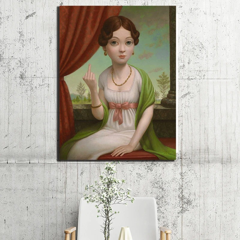 

Marion Peck The Beautiful Woman Lady HD Canvas Posters Prints Wall Art Painting Decorative Picture Modern Home Decor