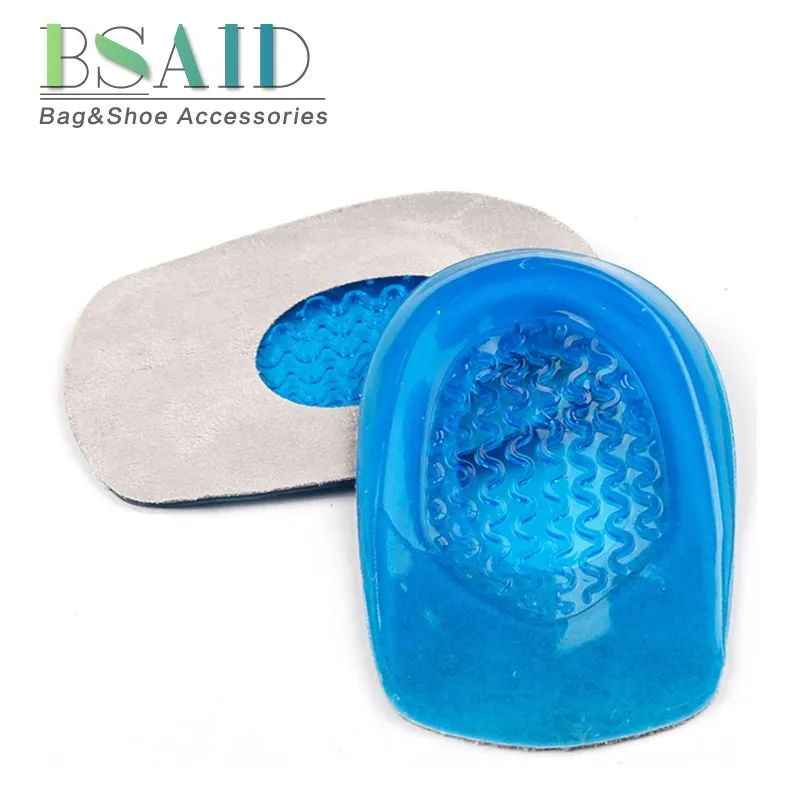 

BSAID Silicon Gel Insoles for Spur Plantar Fasciitis Insoles Shock Absorption Silicone Shoe Insoles Foot Pads Cushion Heel Pads