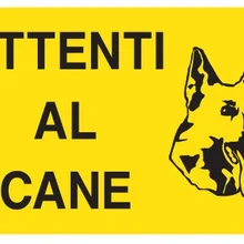 Знак для всех. Остерегайтесь собака