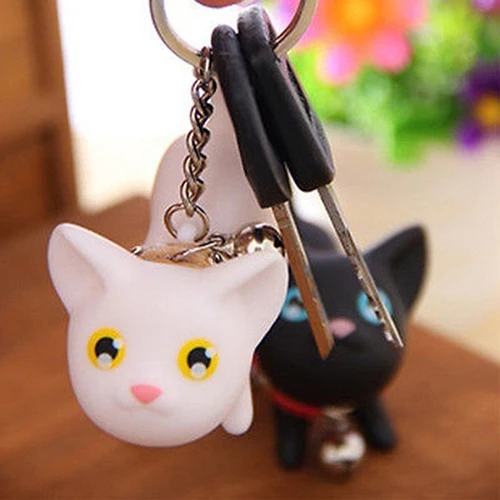 

Cute Cat Kitten HandBags Pendant Ornament Toy Key Chain Keyring