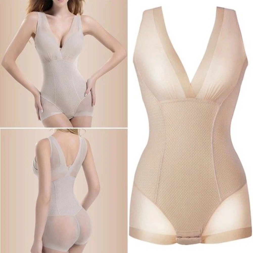 Летние узкие живот Body Shaper Нижнее белье Seamleass для похудения Для женщин боди