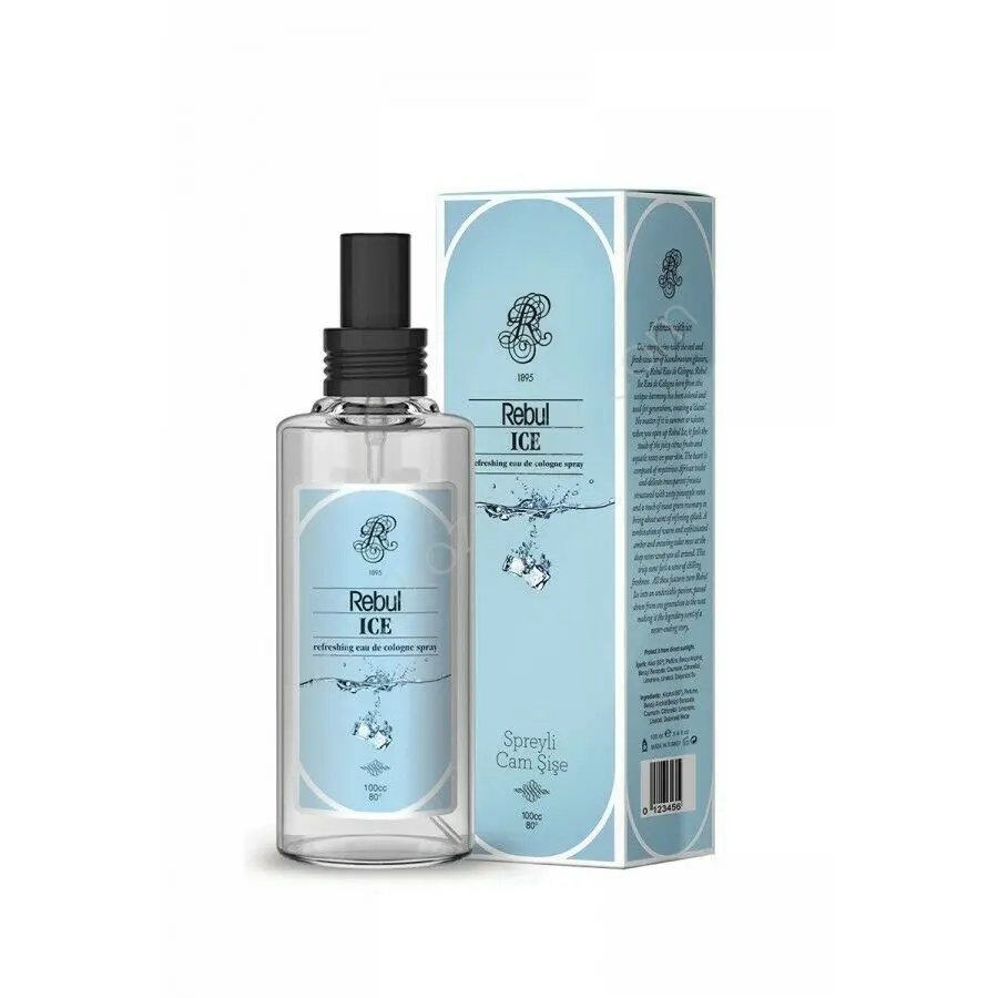Турецкий ребул Eau de Colognes "Lavander, Jasmine, Ice, Mandarine, зеленый чай."