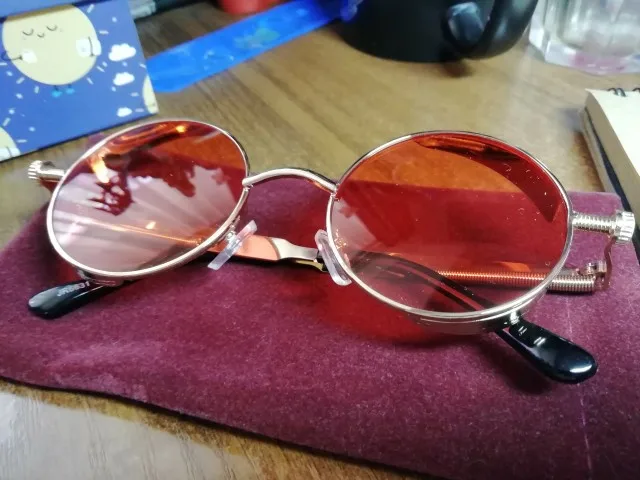 Kulaté sluneční brýle Thrones 1 + 1 Zdarma 13 druhů barev photo review