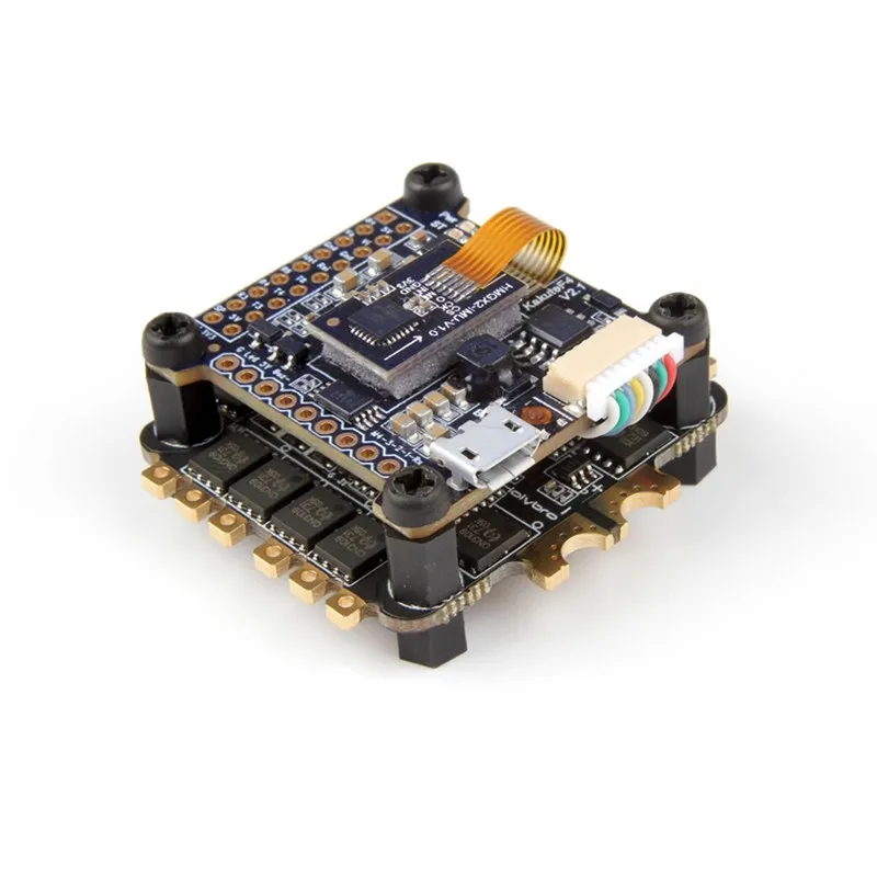 Holybro tekkos 4 в 1 30A blheli_s ESC ток Сенсор + kakute F4 V2 Игровые Джойстики для FPV системы Racing Drone