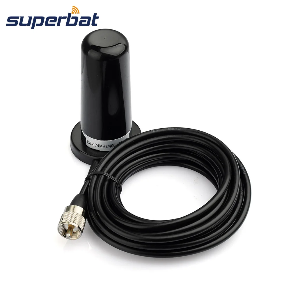Автомобильная антенна Superbat VHF UHF 143 430 МГц CB двухстороннее радио NMO магнитное
