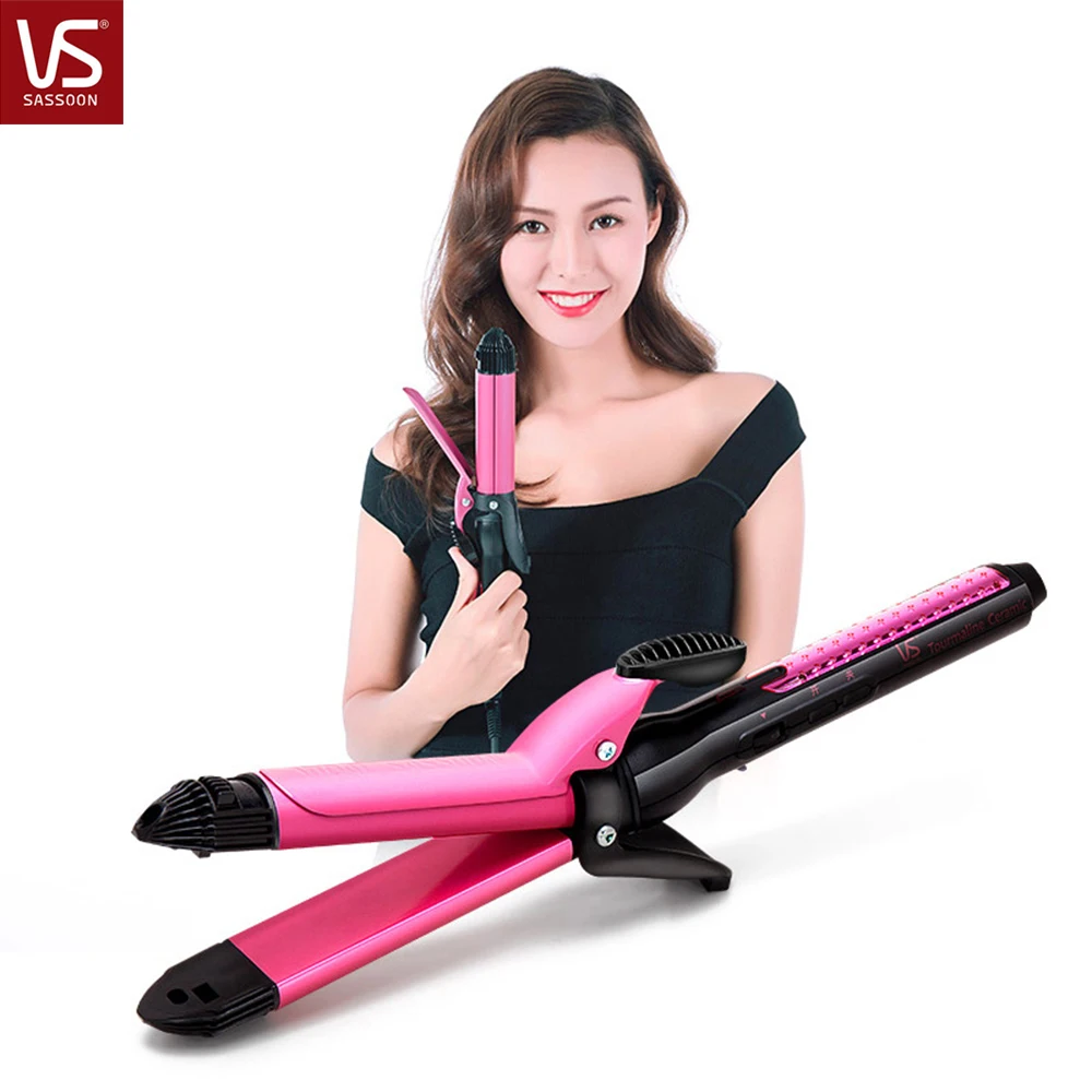 

SASSOON Anion Straightener Curler Straightening Hair Heating Roller Curly Hair Barber Accessories Hair Care Styling Steam Iron