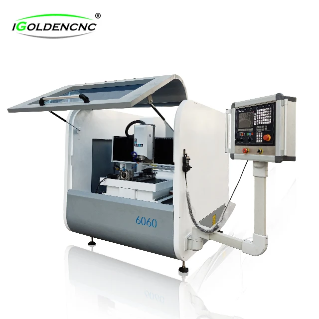 

ATC CNC 6060 Metal Engraving Machine 2.2 kw Water Cooling Spindle Mini CNC Working Router