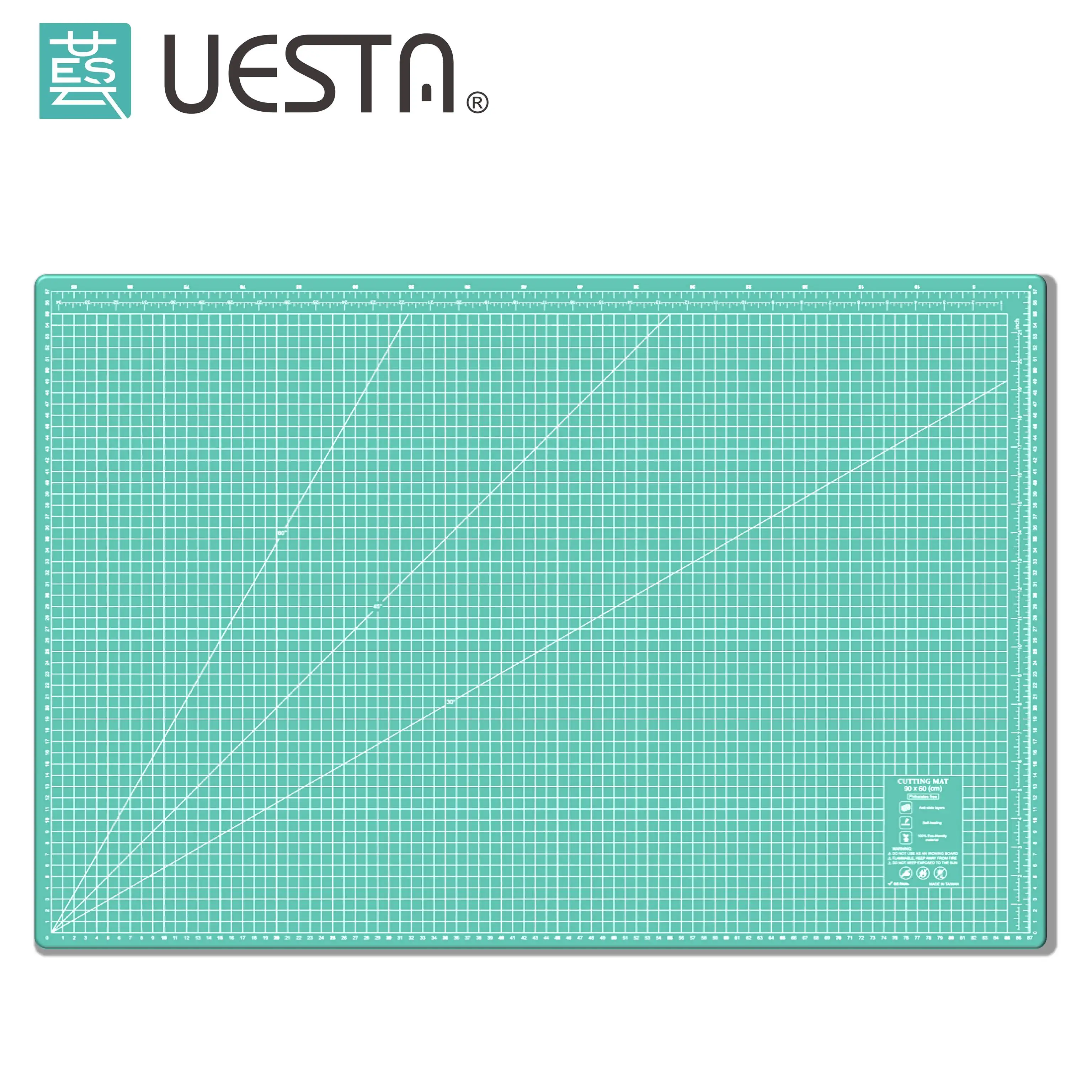 PP A1 Light Green Cutting Mat 36"x24" Multipurpose Self Healing Cutting