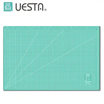 

PP A1 Light Green Cutting Mat 36"x24" Multipurpose Self Healing Cutting Mats for Quilting 3-Ply Durable Paper Mat for Cutting
