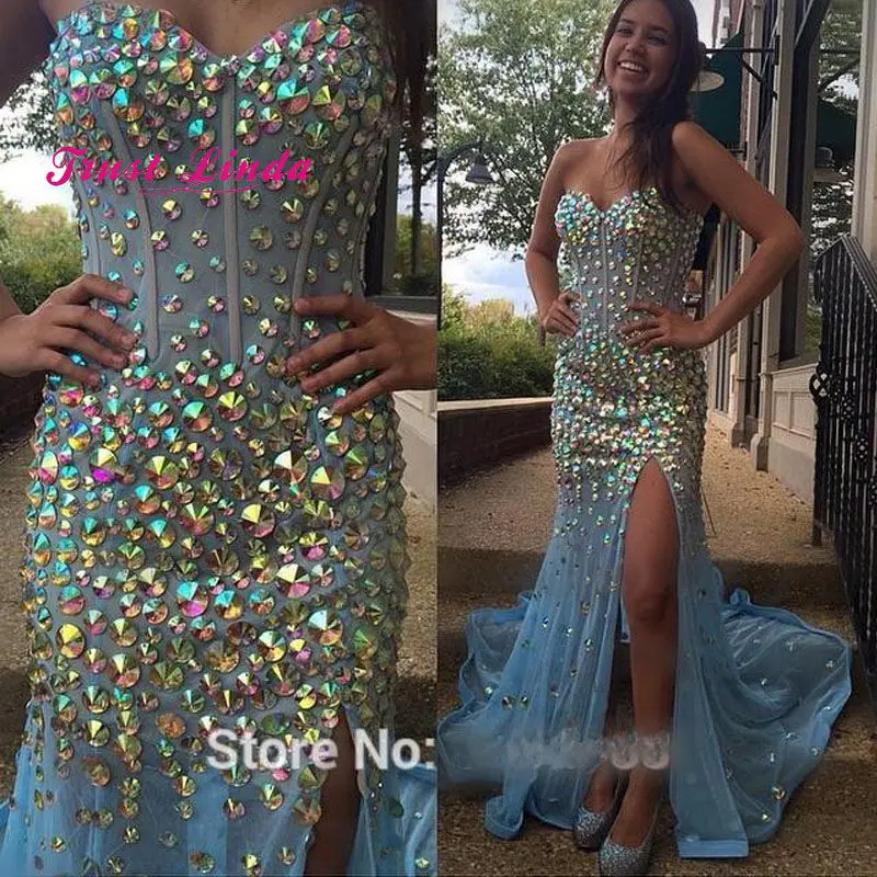 

Luxury Wedding Dress Guest Off The Shoulder Sweetheart Floor Length Crystal Beaded Women Elegant Dresses For Weddings