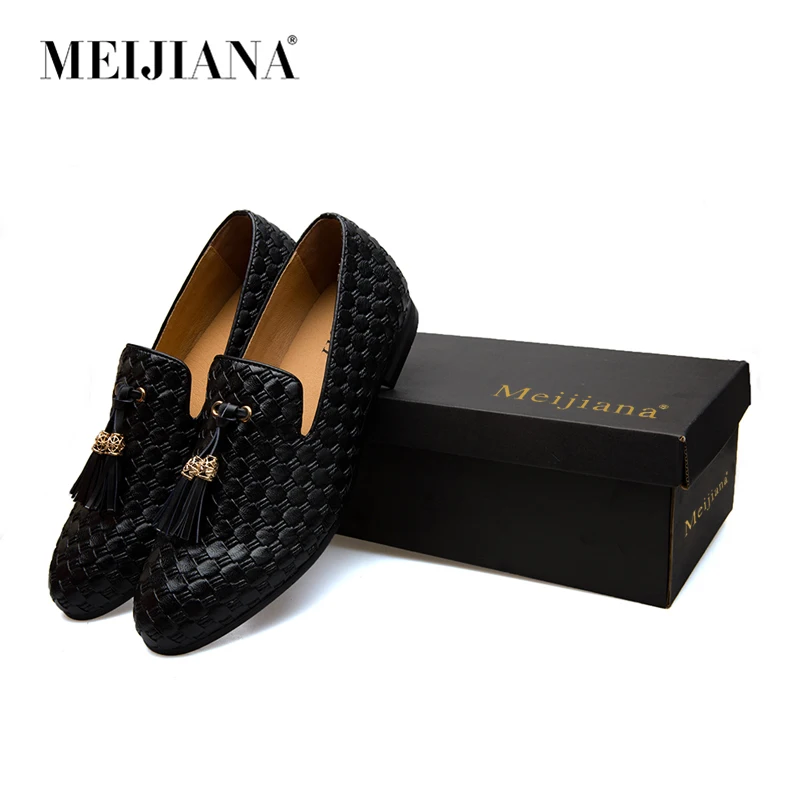 MEiJiaNa Brand Men Shoes 2017 New BV Breathable Comfortable Men Loafers Luxury Men's Flats Men Casual Shoes