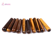 HIMABM Tiger Eye Wand Reflexology Massage Crystal Energy Healing Wholesale HIMABM Tiger Eye Wand Reflexology Massage Crystal Energy Healing Wholesale