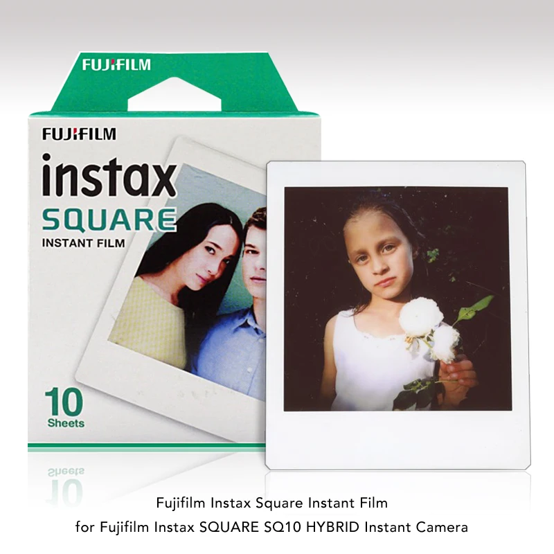 Fujifilm Instax квадратная мгновенная 10 пленка для Fujifilm Instax квадратная SQ10 мгновенная фотокамера