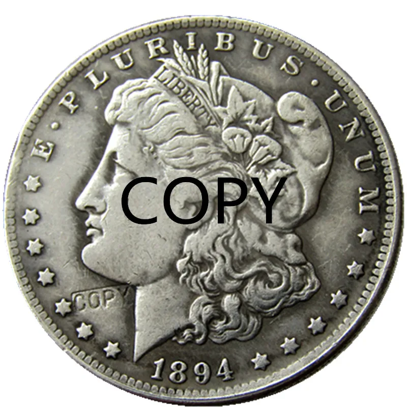 

1894 Morgan Dollar Silver Plated Copy Coin