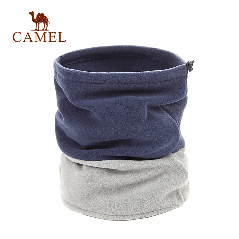 Camel lenço de lã unissex, máscara casual ajustável de camel para atividades ao ar livre, ciclismo, caminhadas, pescoço