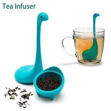 

Tea Infusers Water Monster Shape Silicone Strainers Tea Strainer Infuser Filter Empty Tea Bag Leaf Diffuser Accessories