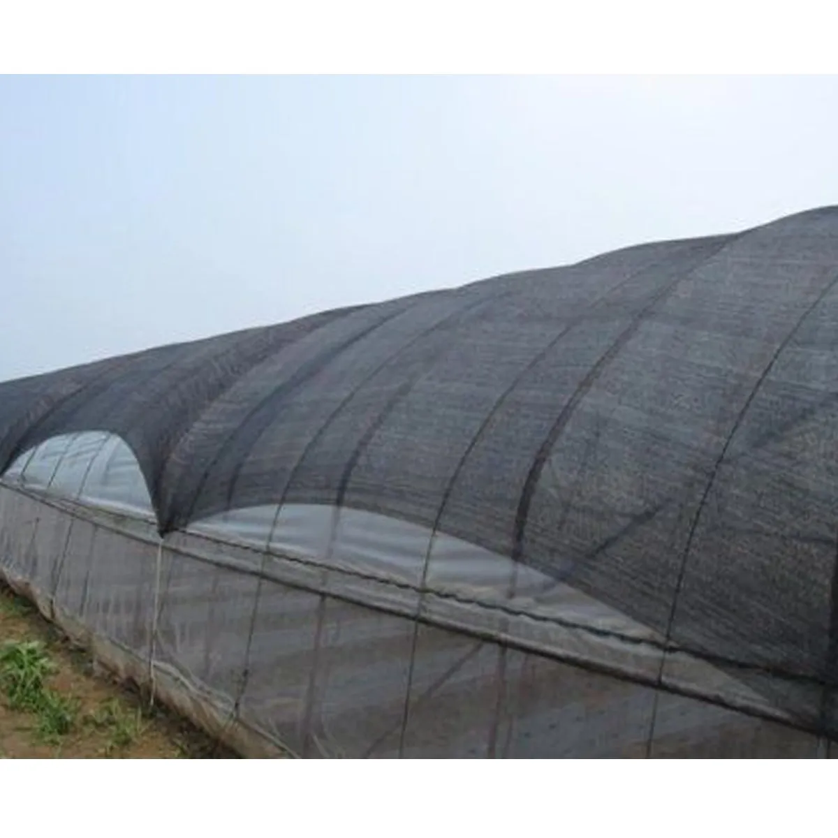 2*2m Black 60 Sunblock Shade Cloth UV Resistant Fabric Tarp Barn Plant Cover Garden Patio