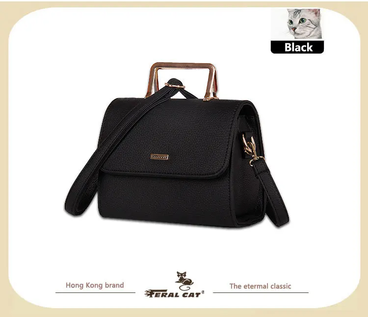 FERAL CAT Fashion Handbag 2017 Women Leather Handbags Luxury Bags Designer High Quality93