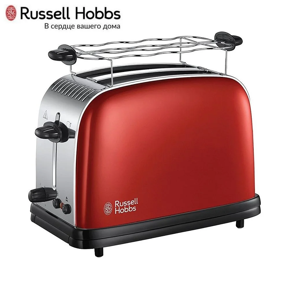 Тостер Russell Hobbs 23335-56 тостер сэндвич бытовые кухонные приборы приготовления жарки хлеба для приготовления тостов хлебопечка гриль