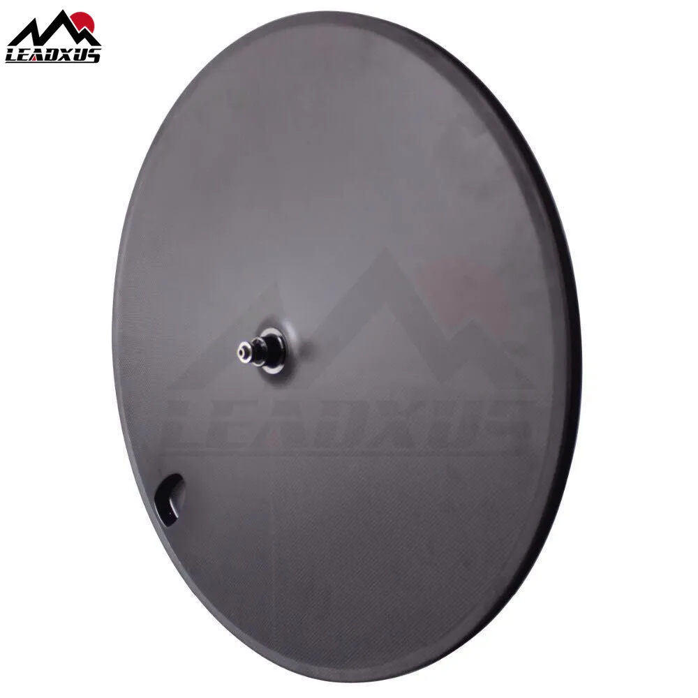 

LEADXUS 700C Carbon Fiber Disc Wheels Track/Road Bike 3K/UD Clincher/Tubular Disc Wheels Clincher/Tubular Carbon Wheels