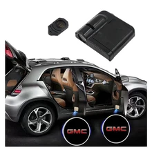 2 шт. светодиодный светильник с логотипом для двери автомобиля Mustang GMC проектор с логотипом Ghost Shadow лампа