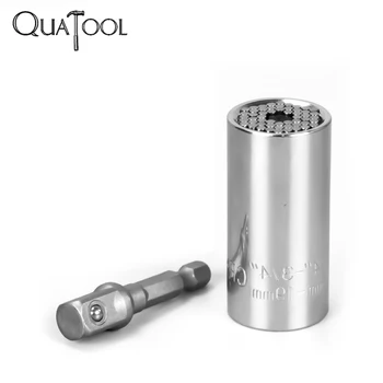 

Торцевая головка многоразмерная 7-19 9-27 11-32 мм совместно с трещеткой замена набора ключей большая мощность твердая сталь