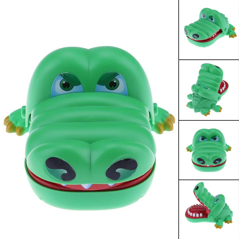Экологичный крокодил Рот стоматолог укус палец игра весело играть игрушка