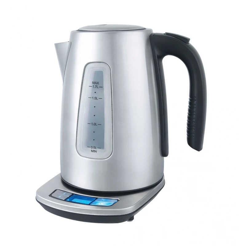 Чайник электрический GEMLUX GL-EK7420 (Мощность 2200 Вт, объем 1,7 л, корпус из нержавеющей стали, Функция установки и поддержания температуры)
