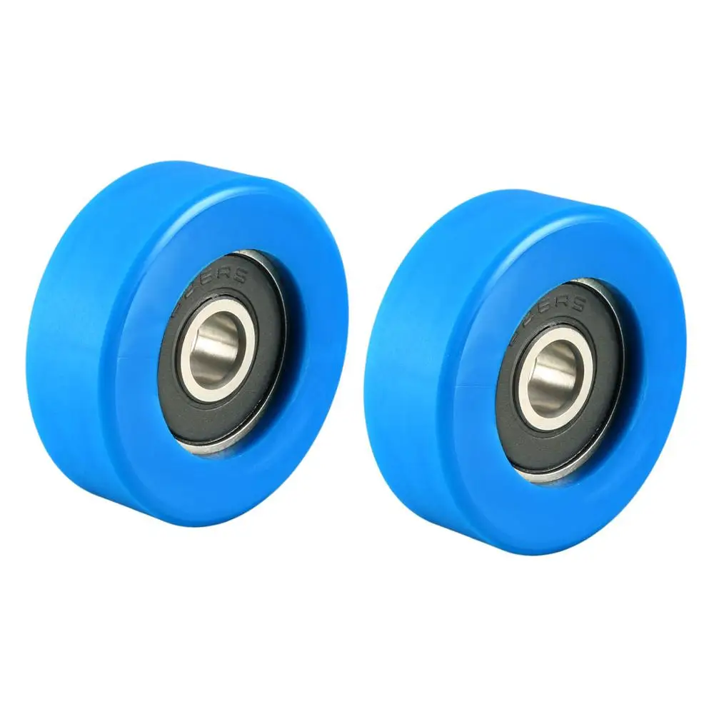 Uxcell 2 шт. 3x15x4/8x30x11/10x35x11/3x12x3/4x13x4/6x30x10 мм белый/ черный/синий ролик подшипник