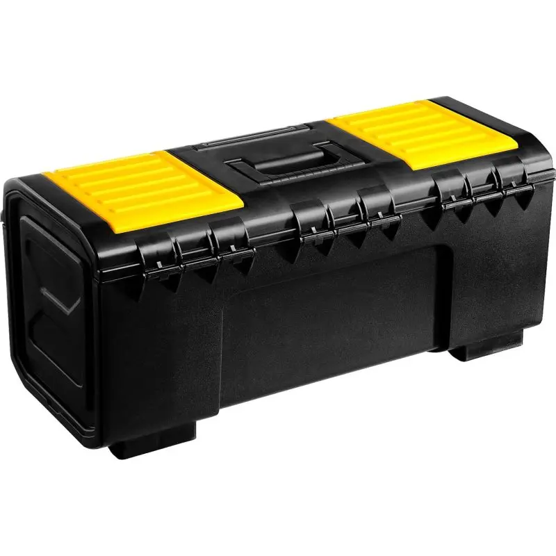 Ящик для инструмента STAYER TOOLBOX-24 (Размеры 590x270x255мм, съемная полка, встроенный органайзер)