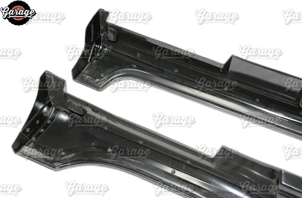 Боковые юбки чехол для Mazda 3 2009 2012 порогов дверей ABS пластиковые колодки комплект
