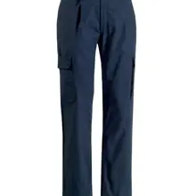 Брюки MULTI-POCKET хлопка синего цвета