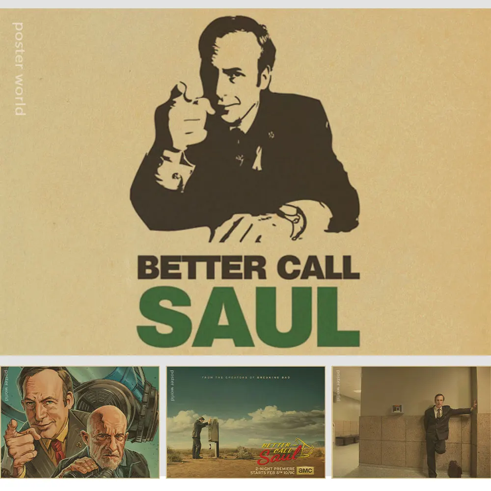 Breaking Bad Home Decor | better call saul tv show retro poster breaking bad bob Breaking Bad Home Decor | better call saul tv show retro poster breaking bad bob