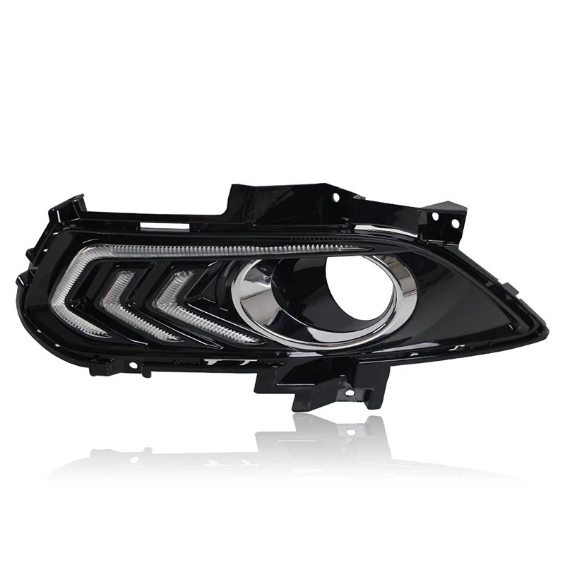 

Daytime Running Light Specific For Ford New Mondeo2013-2015 DRL Fog Lights Modification of the Light Guide Bar with Fog LampHole