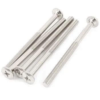 

UXCELL M6 X 90Mm Crosshead Phillips Flat Head Countersunk Bolts Machine Screws 5 Pcs