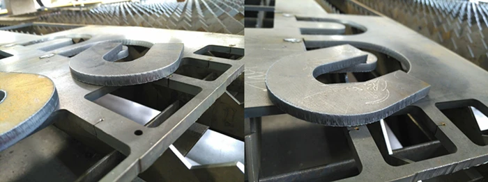 cutting samples