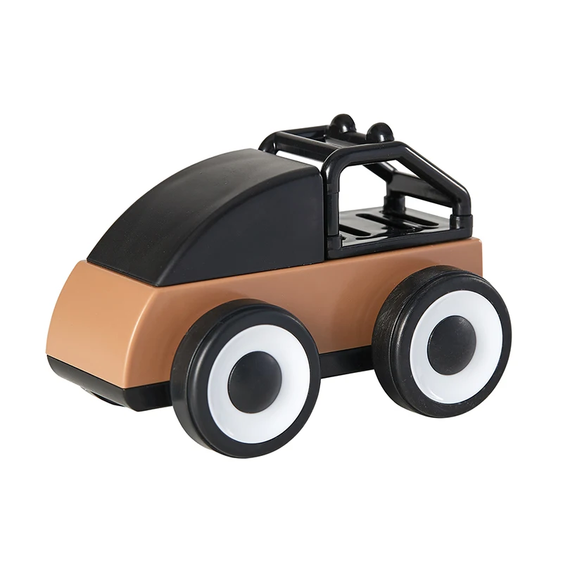 Kid Wooden Car Toy Detachable Mini Vehicles For Baby Kids Cool Model