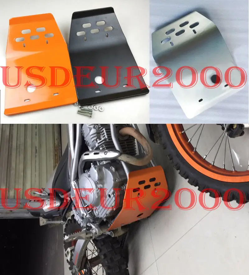 Aluminum Engine Guard Bash Cover Skid Plate For Yamaha XG250 Tricker XT250 Serow