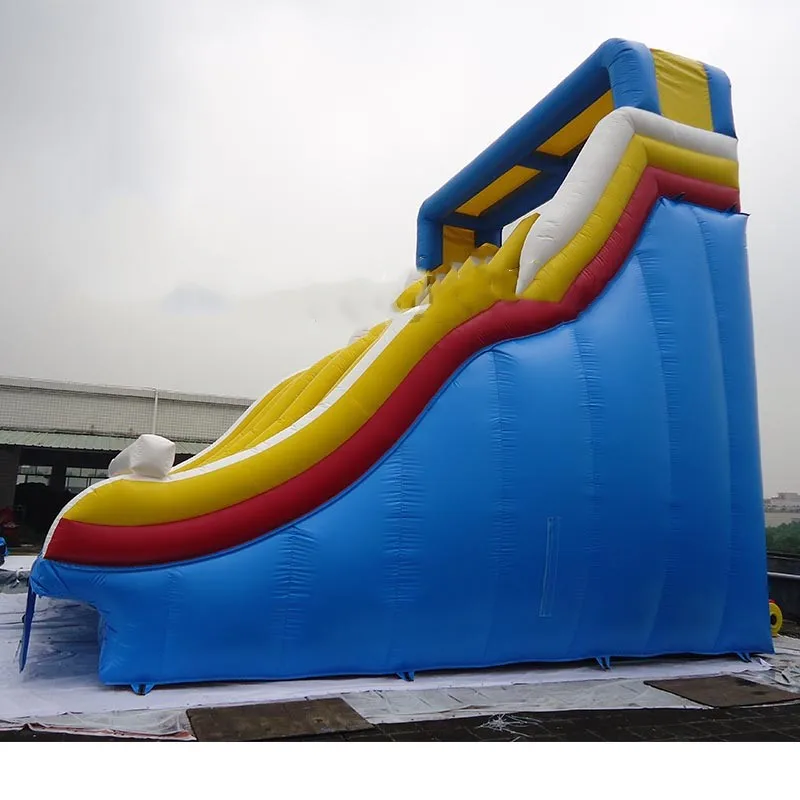 Large inflatable pool slide for adults and kids/ good quality commercial inflatable slide