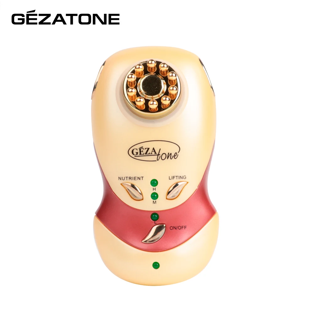 Аппарат Gezatone m365 «Гальваника+ Микротоки» в домашних условиях для коррекции морщин, повышения упругости и эластичности кожи, моделирования овала лица
