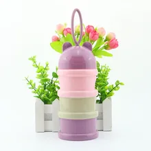 3 слоя лягушка стиль портативный контейнер для детского питания коробка эфирные злаки мультфильм детская молочная смесь коробки детские наборы