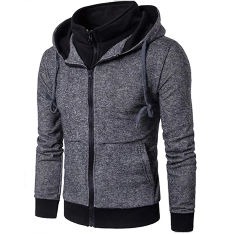 Casual Autumn Hooded Plain Outerwear Casual Autumn Hooded Plain Outerwear