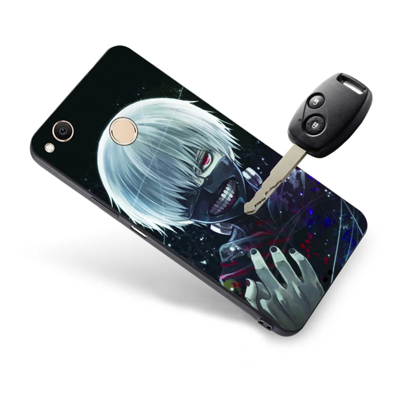 Xiaomi Redmi 4x Case Original Cover for Xiaomi Redmi 4x Case Cover Skin Wolf Fish Skull Redmi 4x Fundas 100% 6