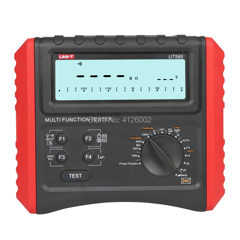 US $505.99 UNIT UT595 Multifunction Tester Electrical Tester Insulation ResistanceLineLoop ImpedanceRCD Measurement Data Storage