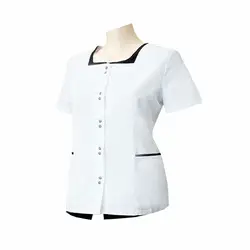 CASACA MANGAS CORTAS UNIFORME LABORAL CLINICA больница LIMPIEZA VETERINARIA SANIDAD HOSTERERIA реф: 819